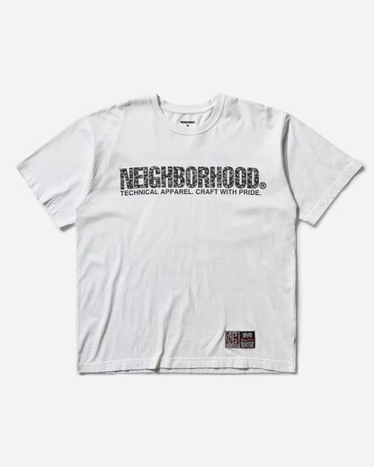 Neighborhood Nh X Subware . Tee Ss-2 White T-Shirts Shortsleeve 242PC49N-ST02 WH