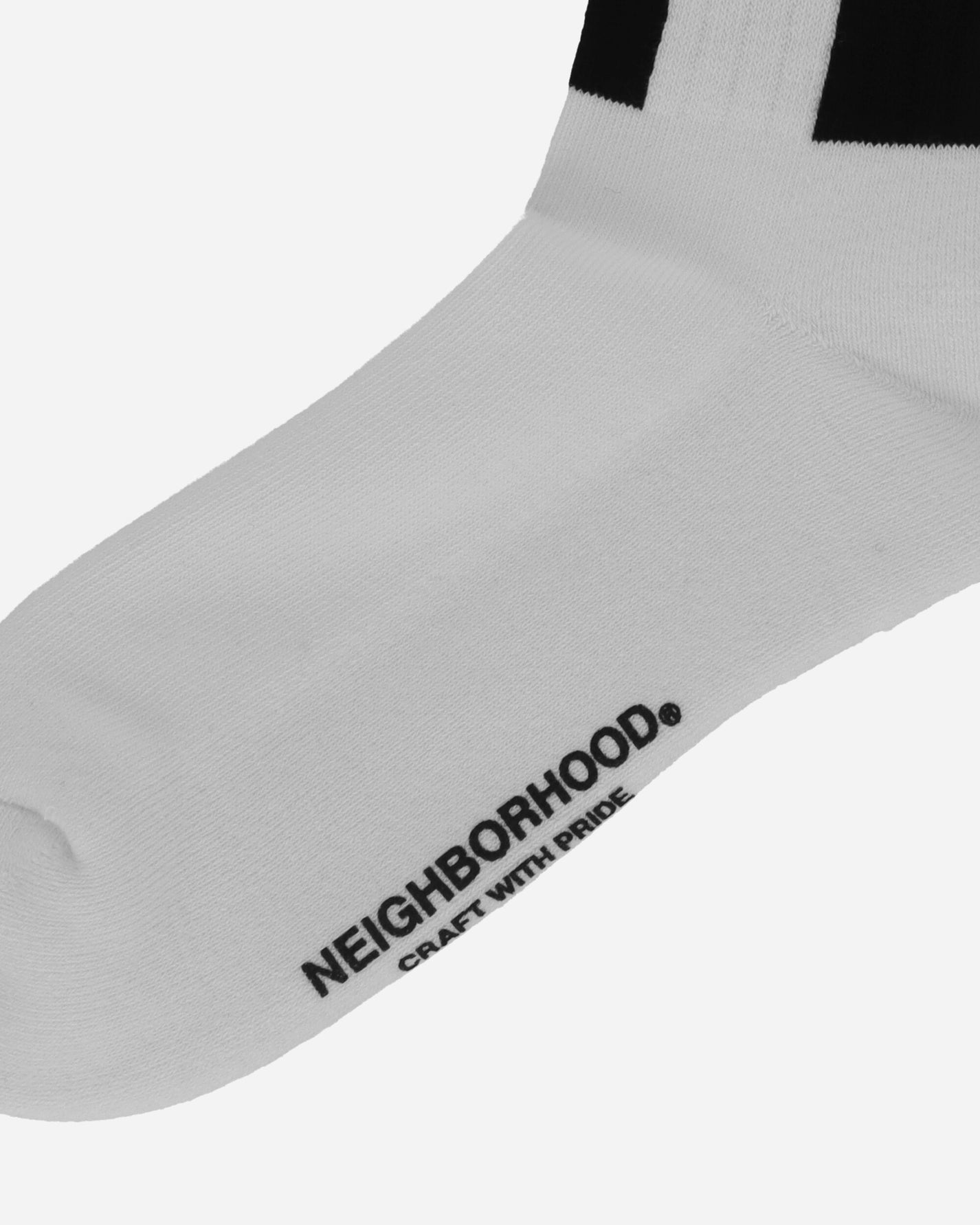 Neighborhood Checker Socks White Underwear Socks 242WINH-UWM01 WH