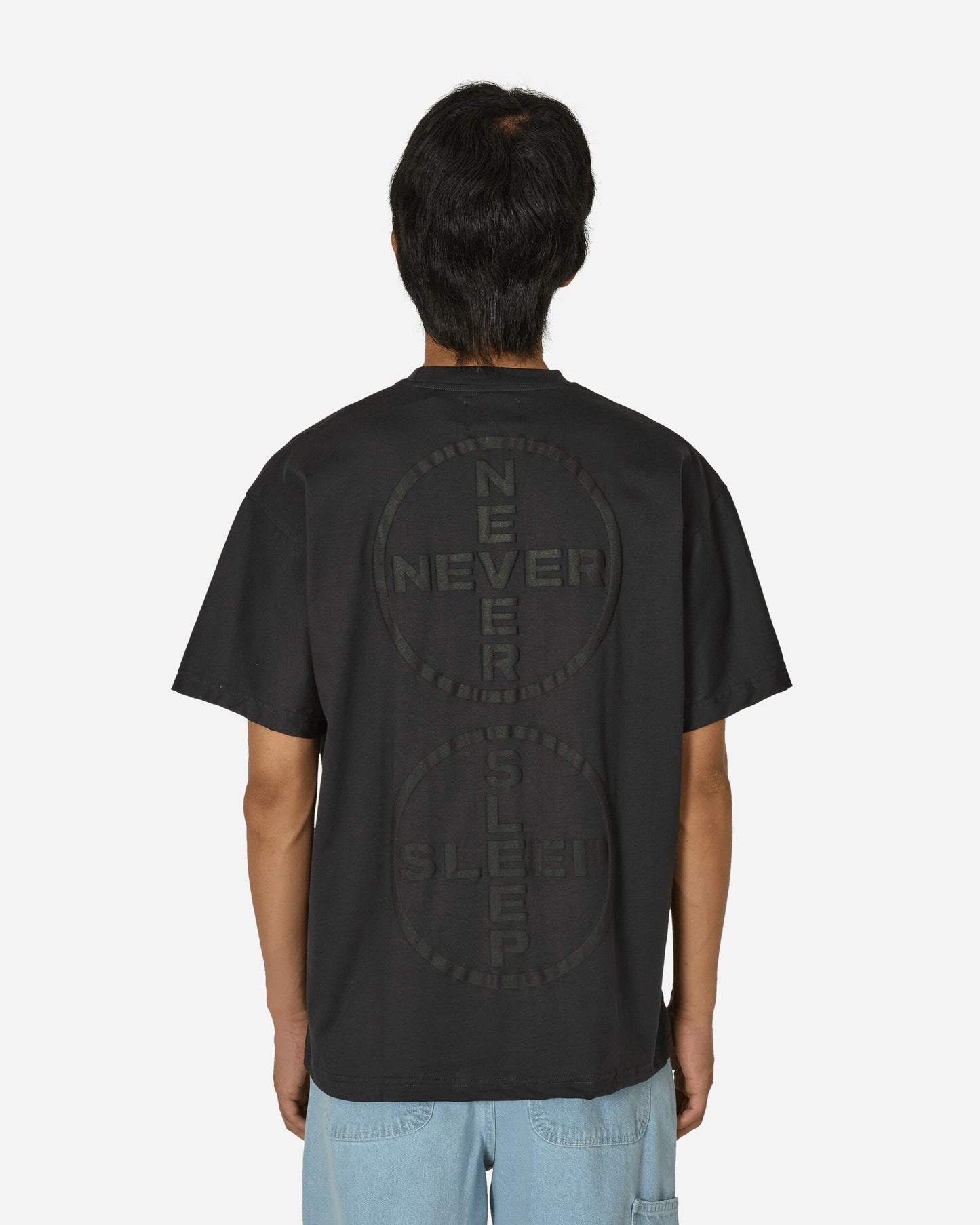 Never Sleep Never Sleep Logo Tee Dark Grey T-Shirts Shortsleeve NSLOGOTEE 9