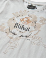 Nii Hai Wmns Champaigne Baby Tee In White White T-Shirts Cropped 2025-011-TPS-CHMP WHT