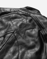 Nii Hai Wmns 2K Moto Jacket Black Coats and Jackets Leather Jackets OTWR-OMRJ BLK