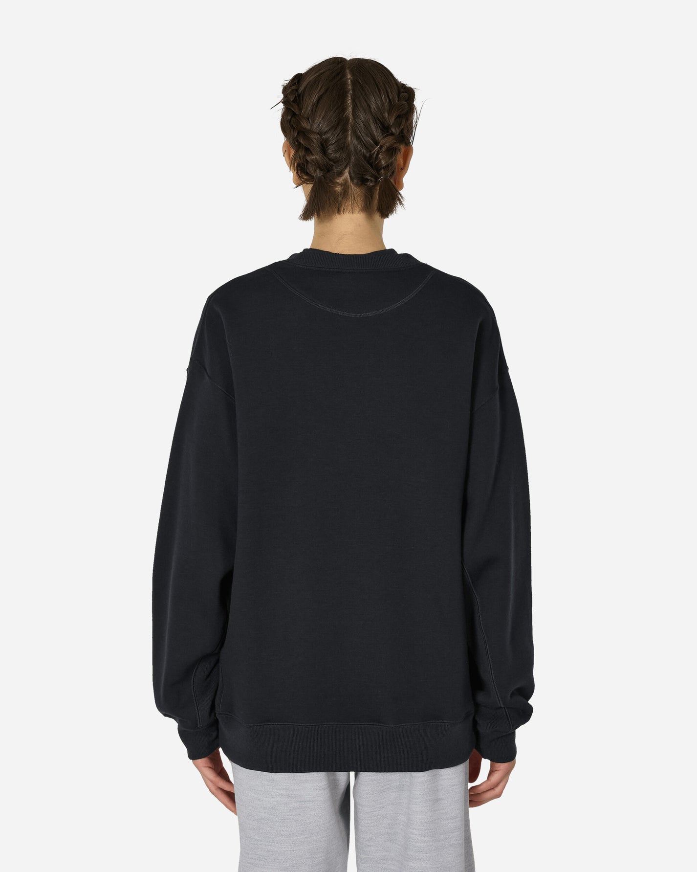 Nike U Nk Wool Classics Crew Black Sweatshirts Crewneck FV4883-010