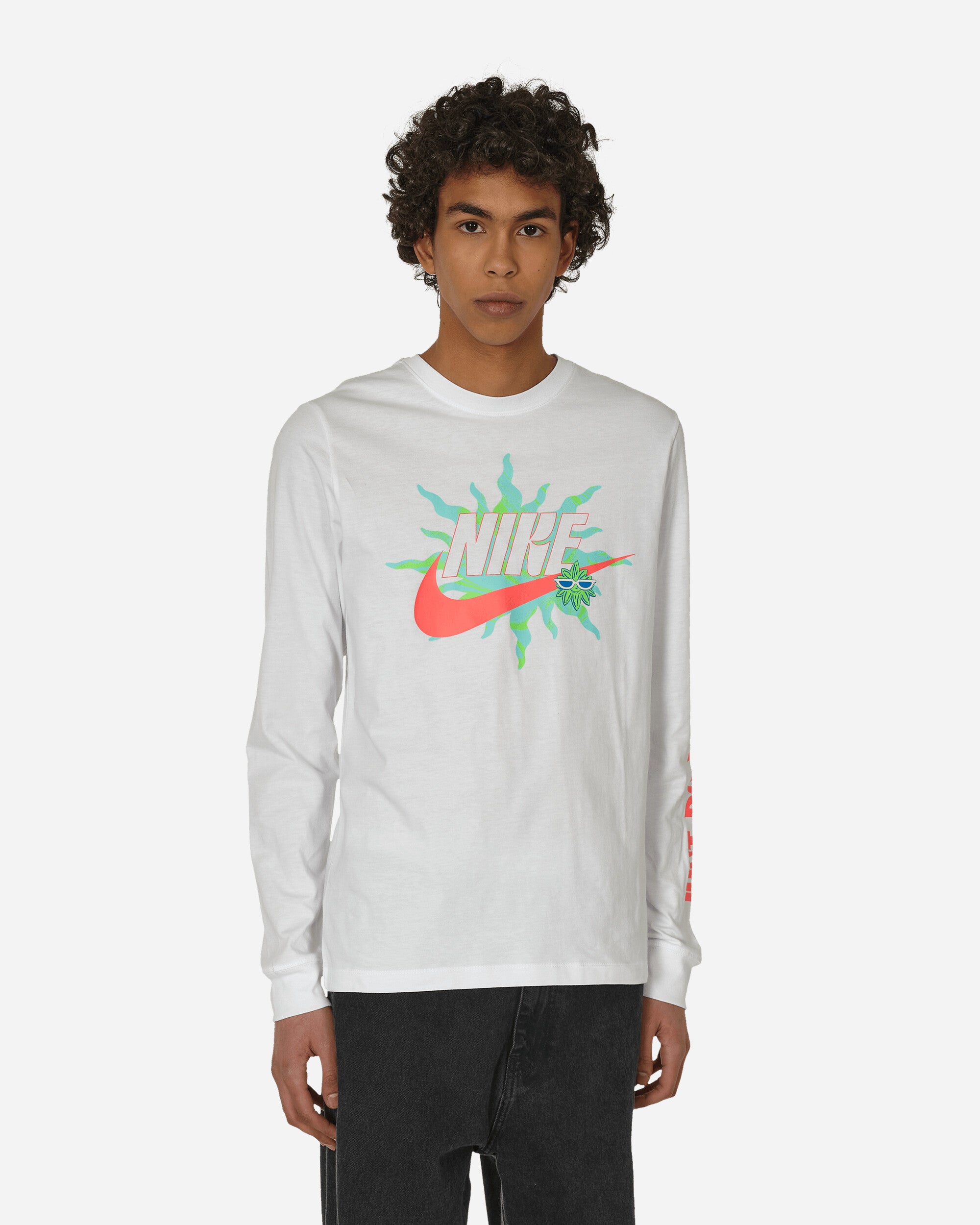 Nike U Nsw Tee Ls Spring Swsh Jdi White T-Shirts Longsleeve FQ3750-100