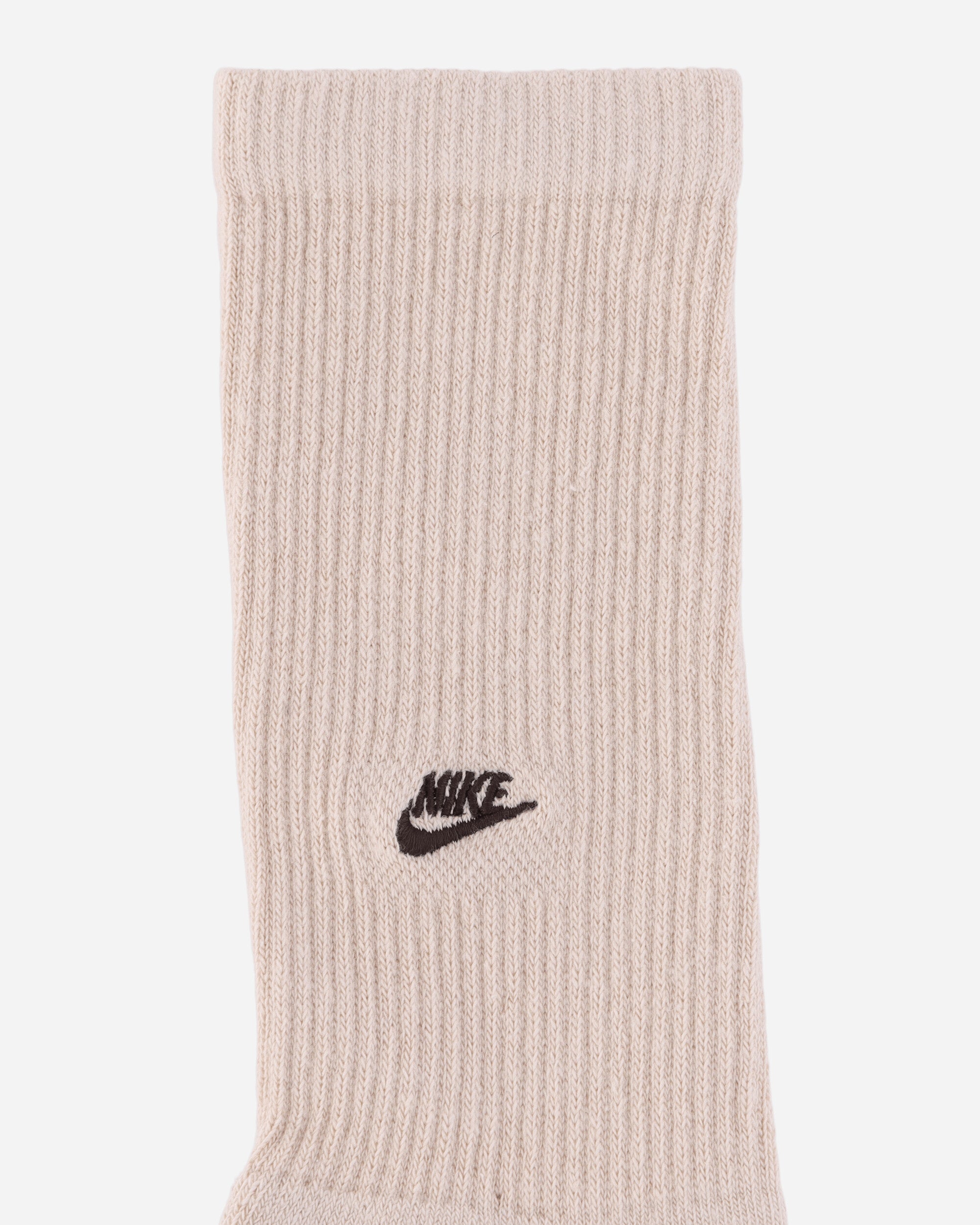 Nike U Nk Ed Csh Crew 2P-144 Embrdy Sanddrift/Earth Underwear Socks FZ3073-126