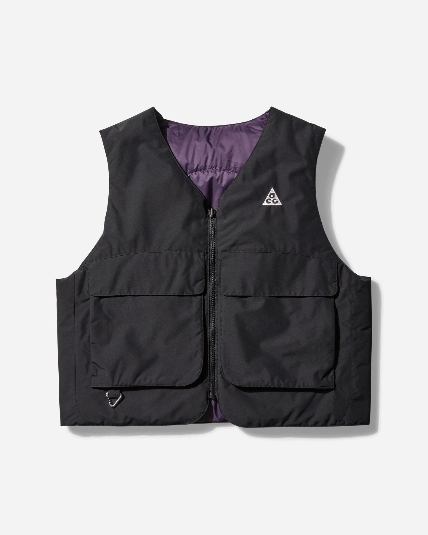 Nike U Acg Prmlft Skl Pk Rvrsbl Vst Black/Dark Raisin Coats and Jackets Vests FV8694-010