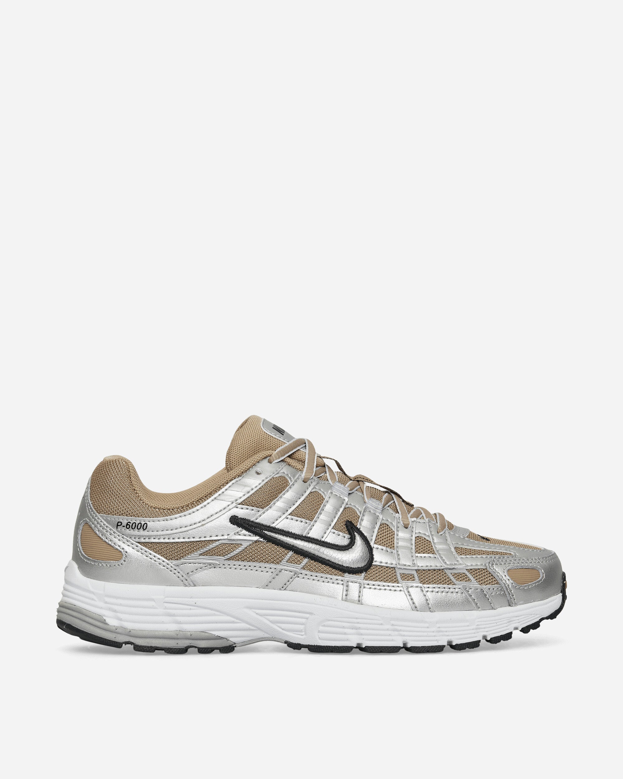 Nike Nike P-6000 Khaki/Metallic Silver Sneakers Low HQ3030-200