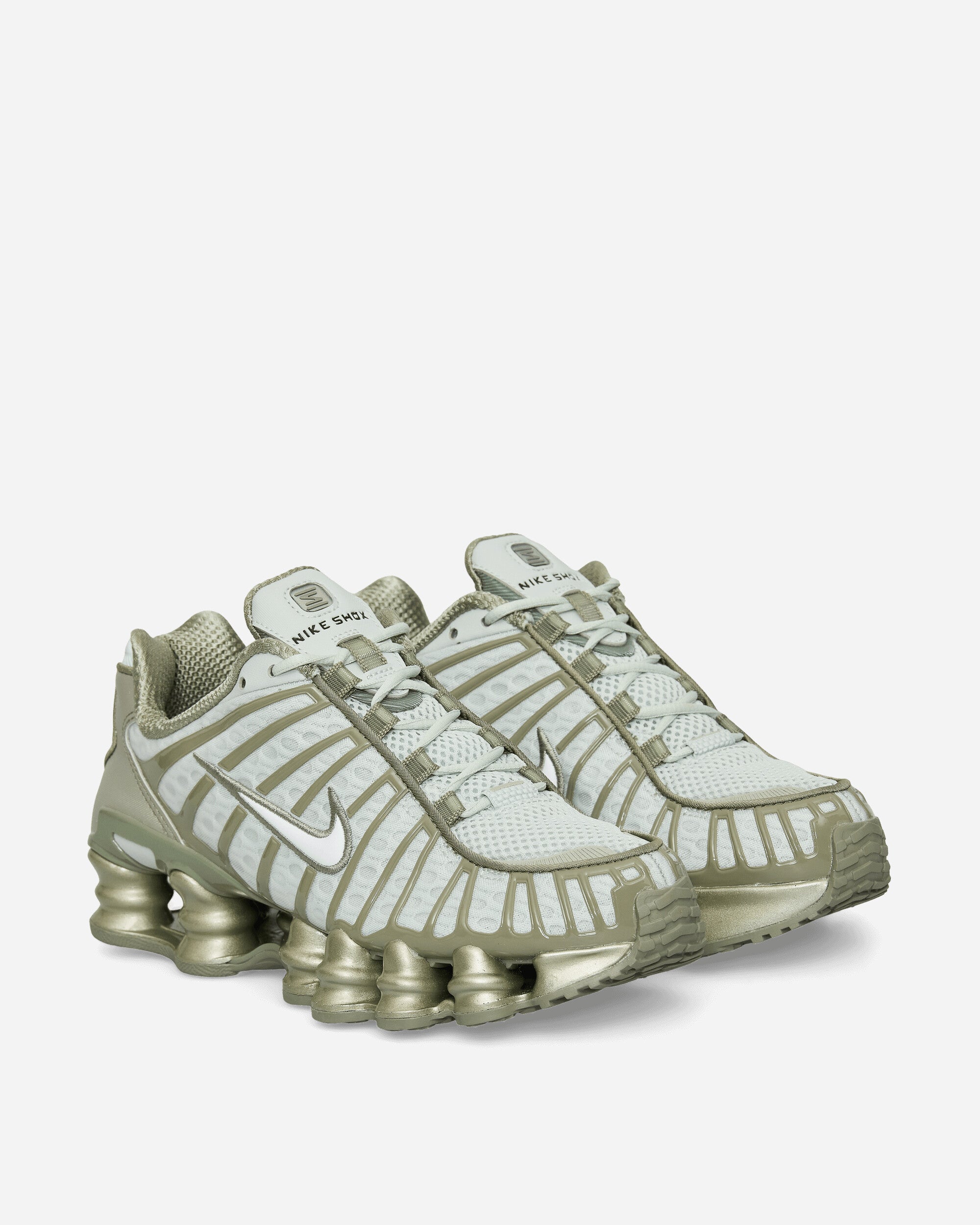 Nike Wmns W Nike Shox Tl Light Silver/White Sneakers Low AR3566-006