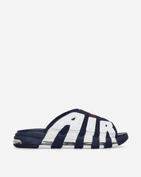 Nike Air More Uptempo Slide Midnight Navy/University Red Sneakers Mid FQ8699-400