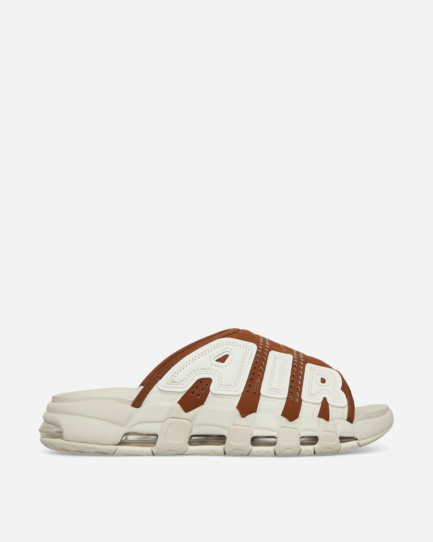 Nike Air More Uptempo Slide Lt British Tan/Sail Sneakers Mid FQ8699-200