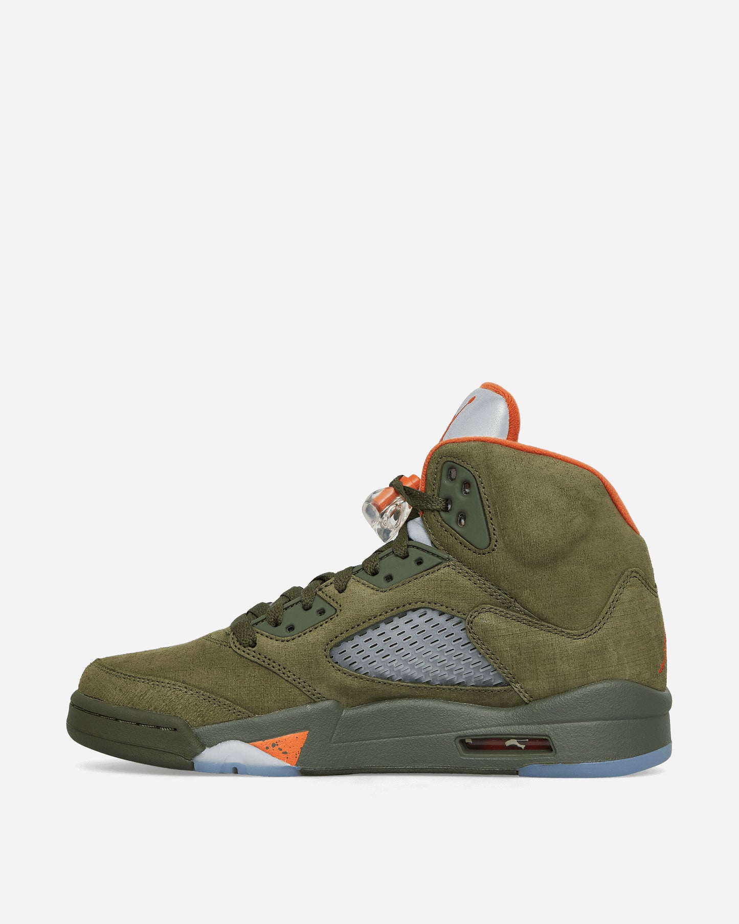 Nike Jordan Air Jordan 5 Retro Army Olive/Solar Orange Sneakers High DD0587-308