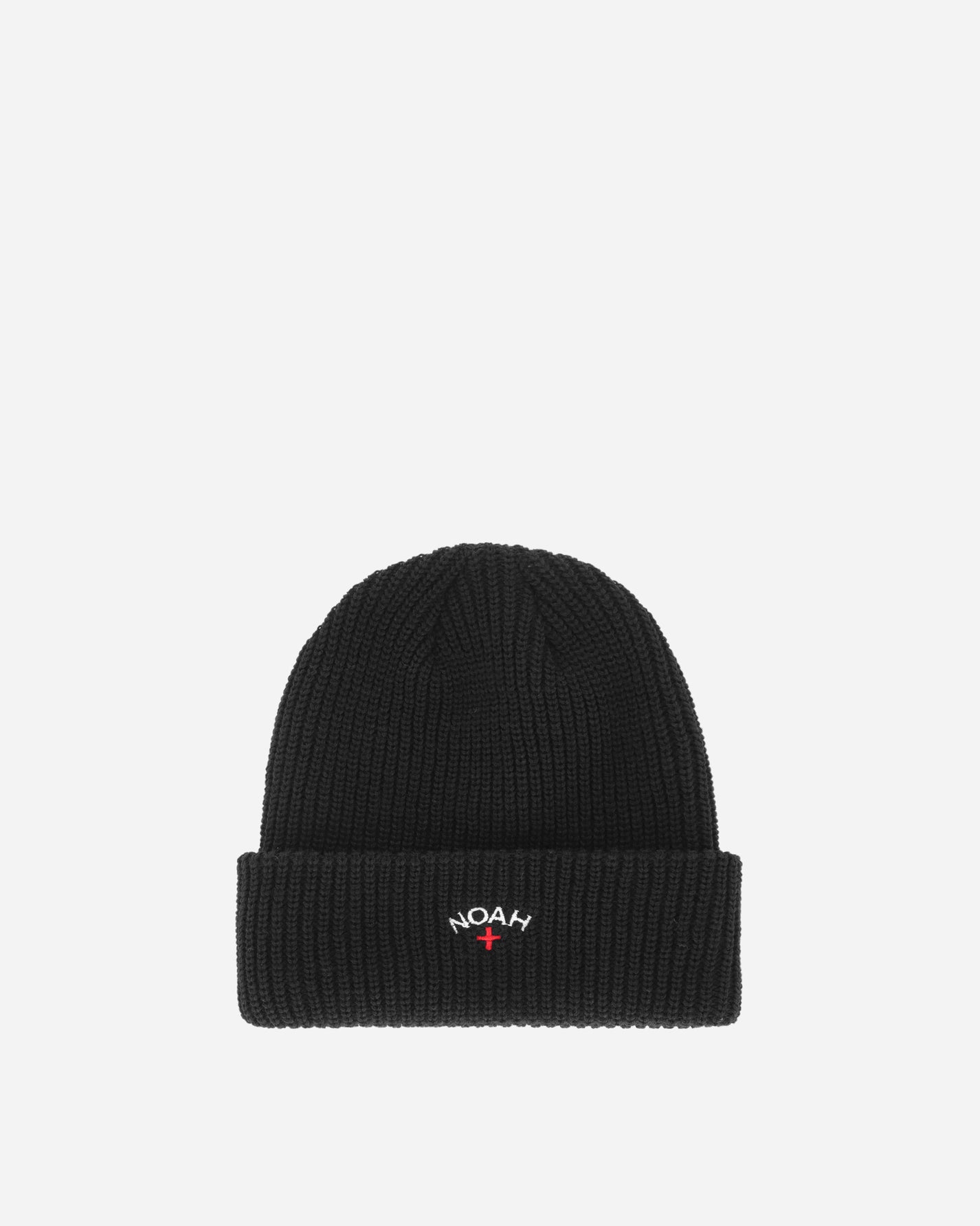 Noah Core Logo Beanie Black Hats Beanies BN063FW24 BLK