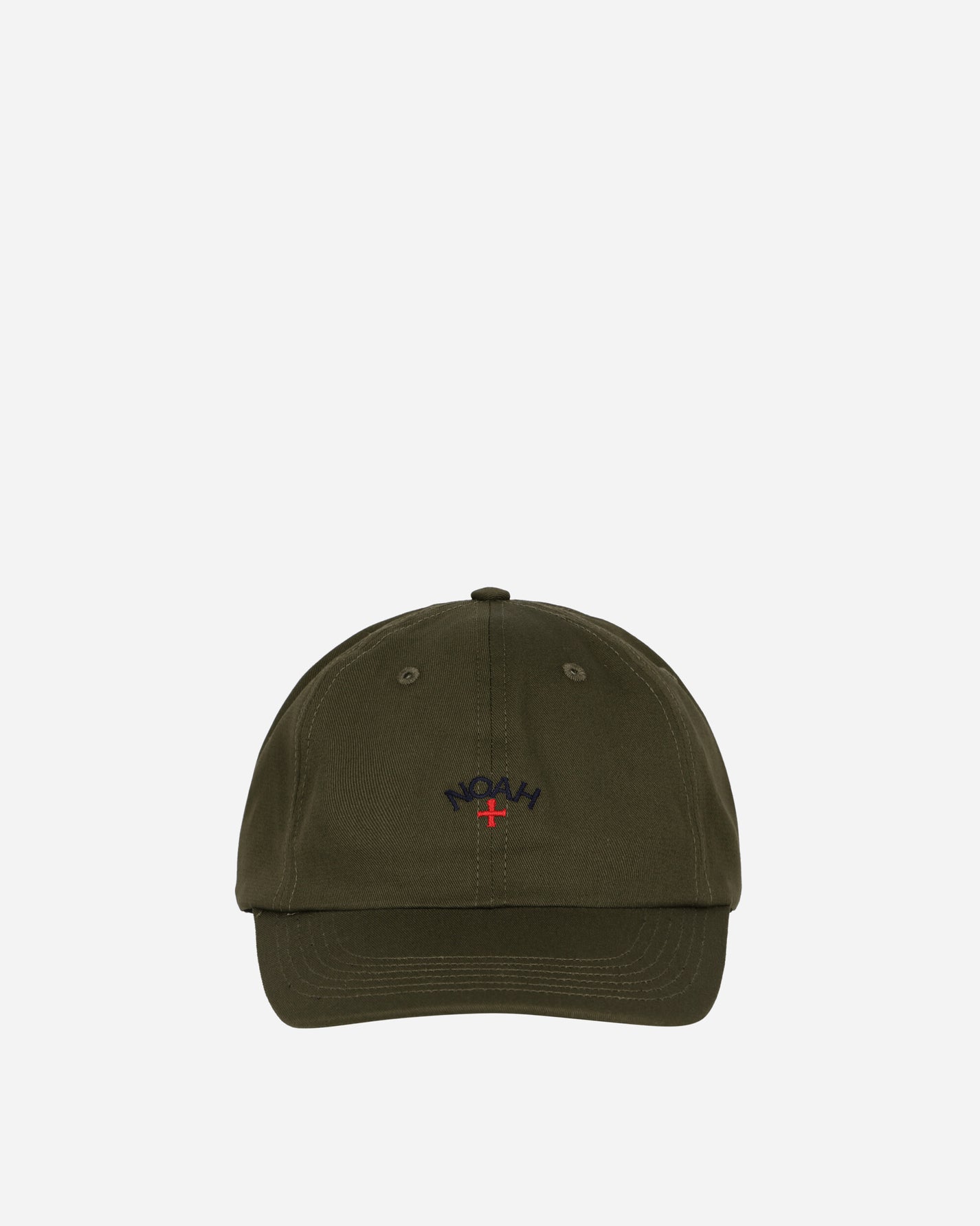 Noah Core Logo 6-Panel Olive Hats Caps H159FW24 OLV