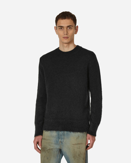 Off-White Mohair Arrow Knit Crewneck Black/Beige Knitwears Sweaters OMHE170F23KNI0011 1061