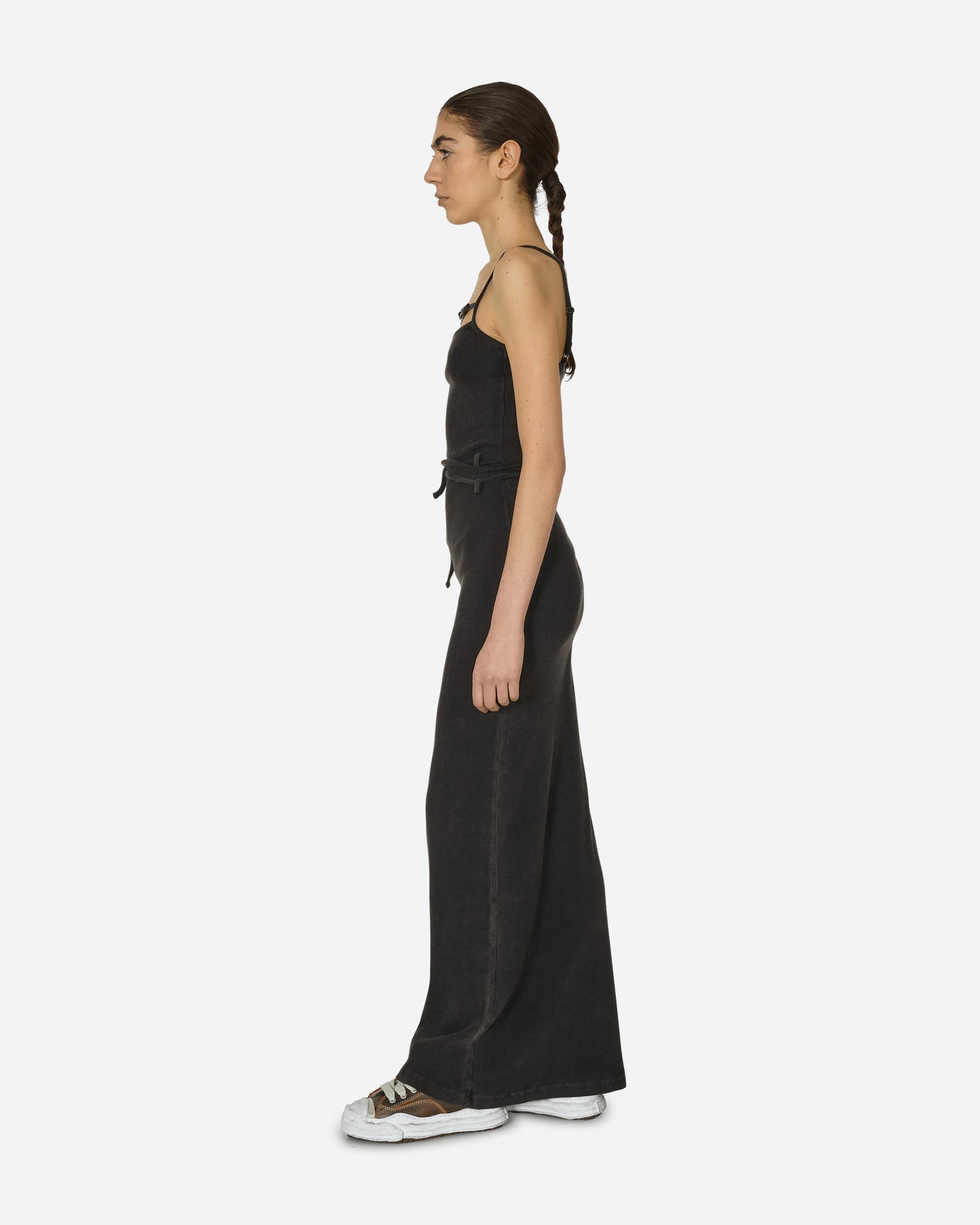 Ottolinger Wmns Charmed Rip Dress Maxi Black Wash Dresses Dress Long 407901 BLAWAS