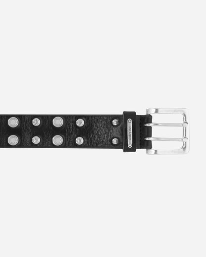 Our Legacy Studded Double Tongue Belt Fleckling Black Belts Belt A2258DFL 001