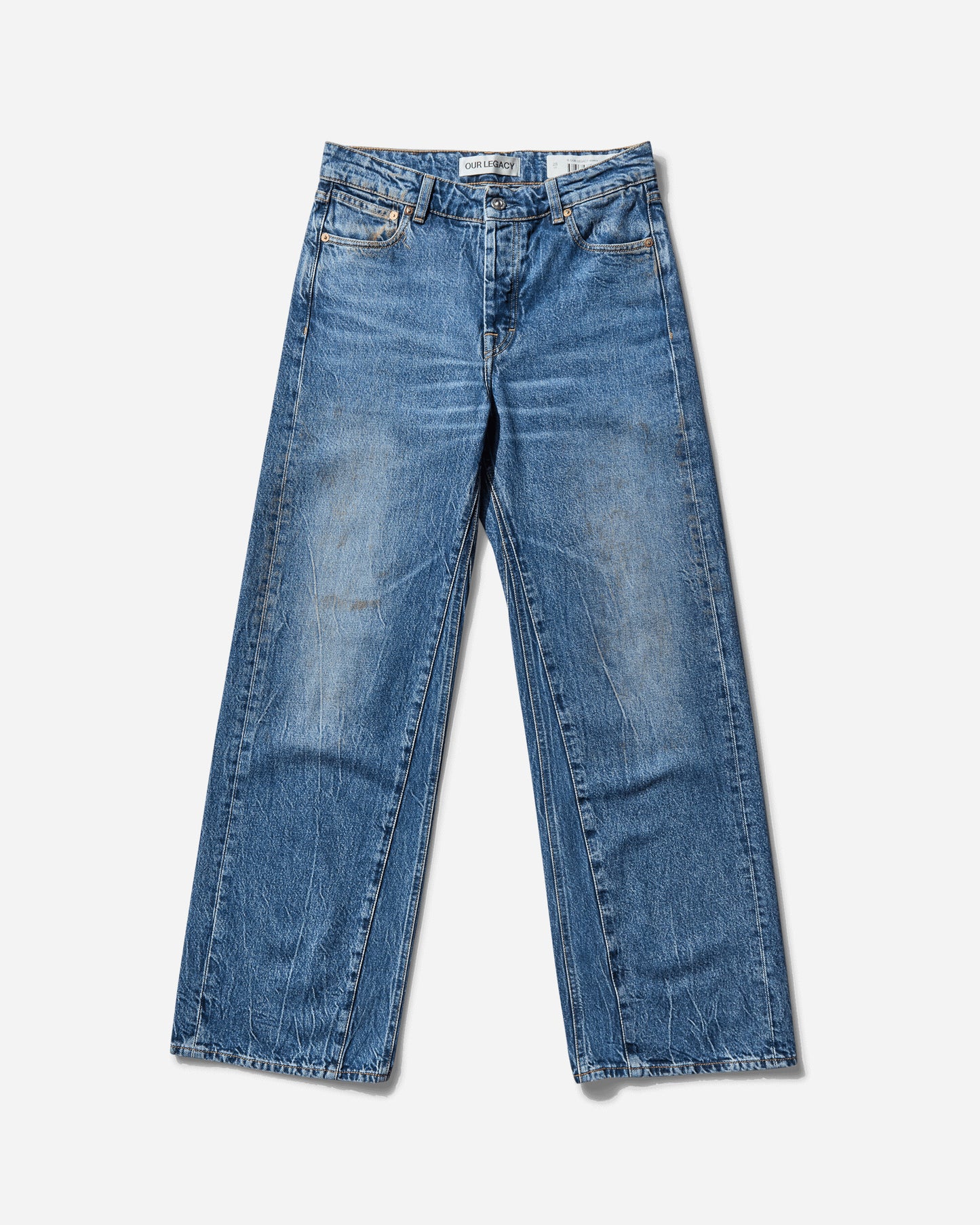 Our Legacy Wmns Treble Cut Deadline Wash Pants Denim W2255TCD 001