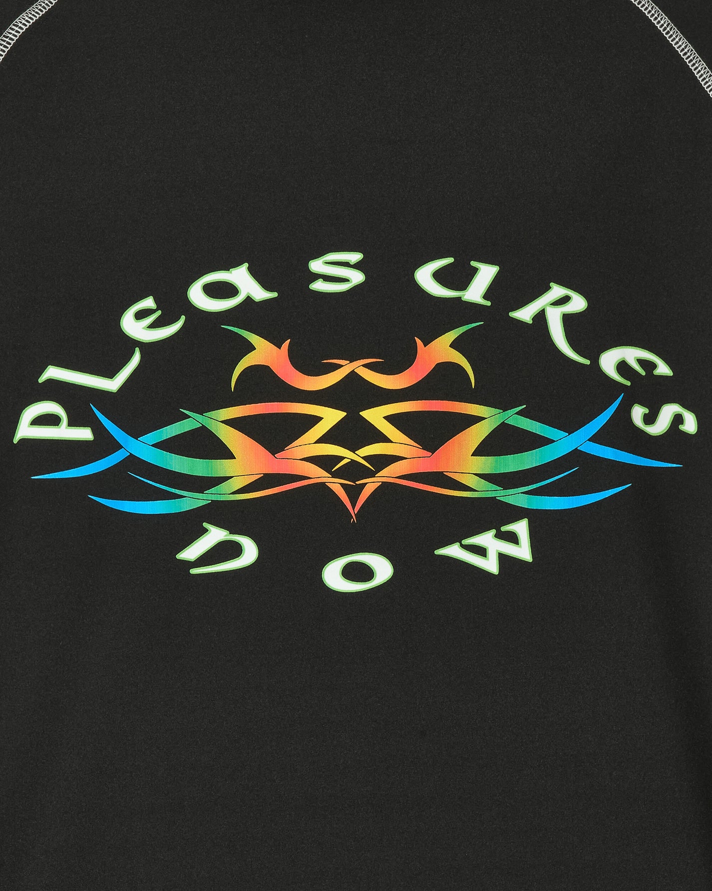 Pleasures Adventure Raglan Sport Shirt Black T-Shirts Shortsleeve P24SU028 BLACK