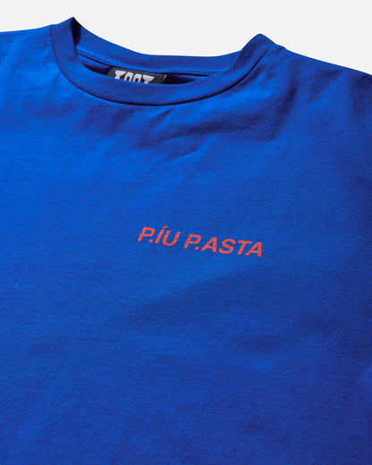 Public Possession I Love Spaghetti Ii T-Shirt Bright Blue T-Shirts Shortsleeve PPMODA24-102  1