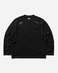 ROA Nightfall Inside Out Long Sleeve Tee Washed Black T-Shirts Top OBMW001JY01 BLK0020