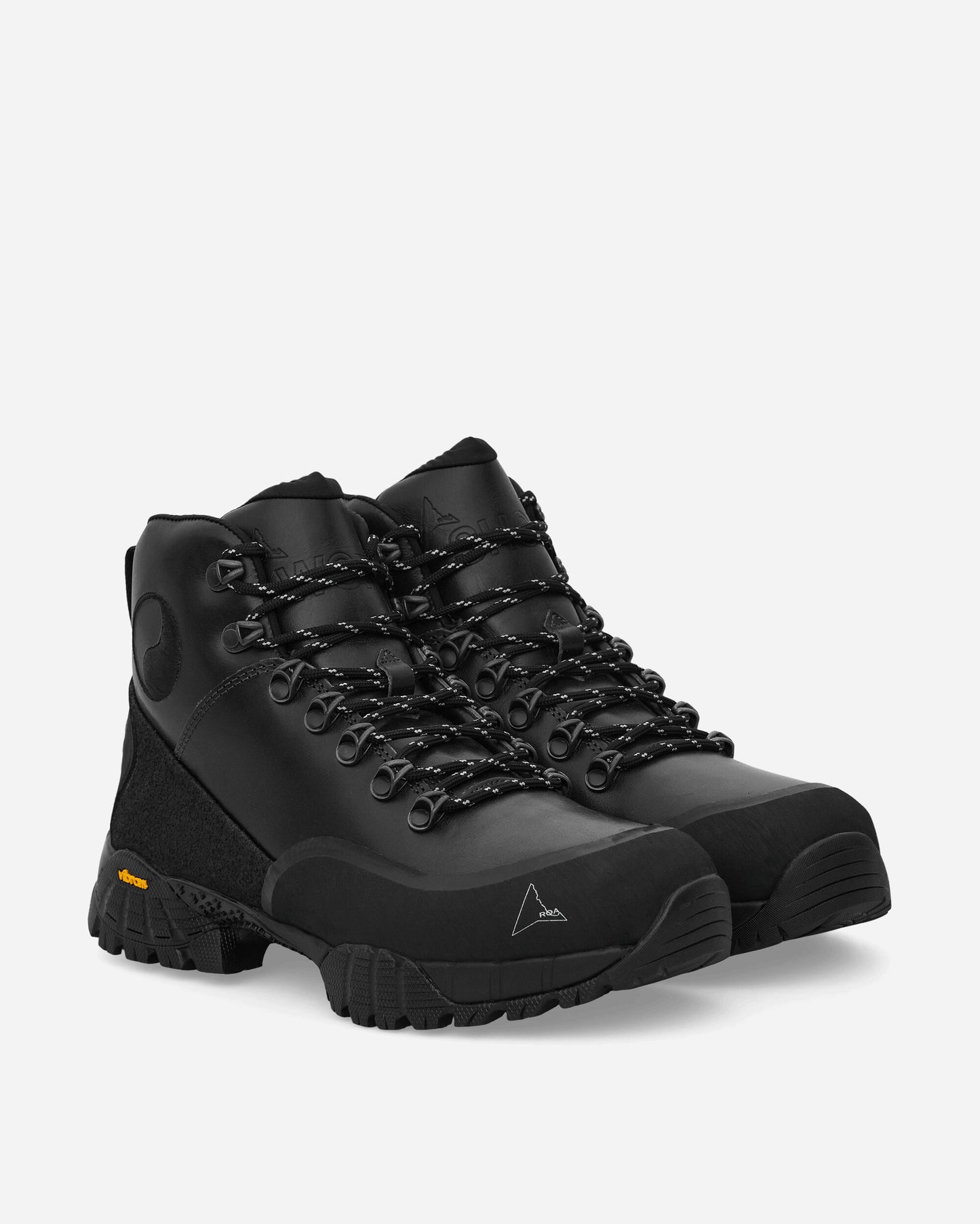 ROA Andreas Black Boots Mid Boot OBUW117LE04 BLK0001