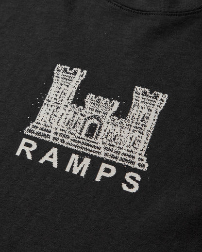 Ramps Castle Ss Black T-Shirts Shortsleeve CASTLESS02 BLACK