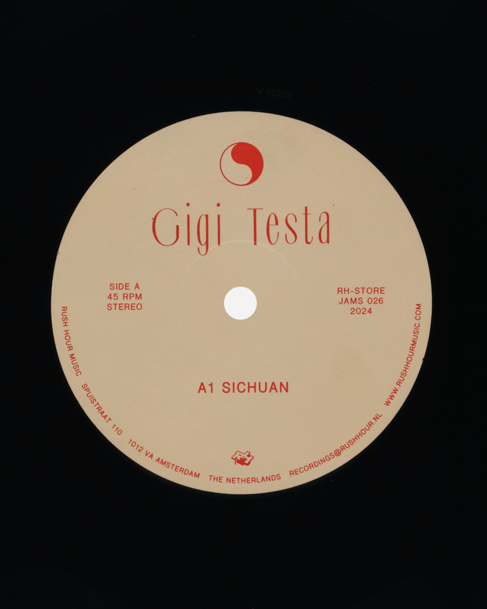 Rush Hour Gigi Testa - Sichuan Multicolor Music Vinyls RH-STOREJAMS026 1