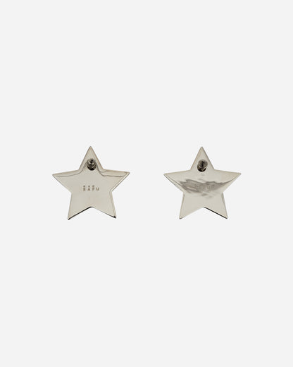 Safsafu Wmns Super Star Earrings Silver/Green Jewellery Earrings U1-24-E6 SG