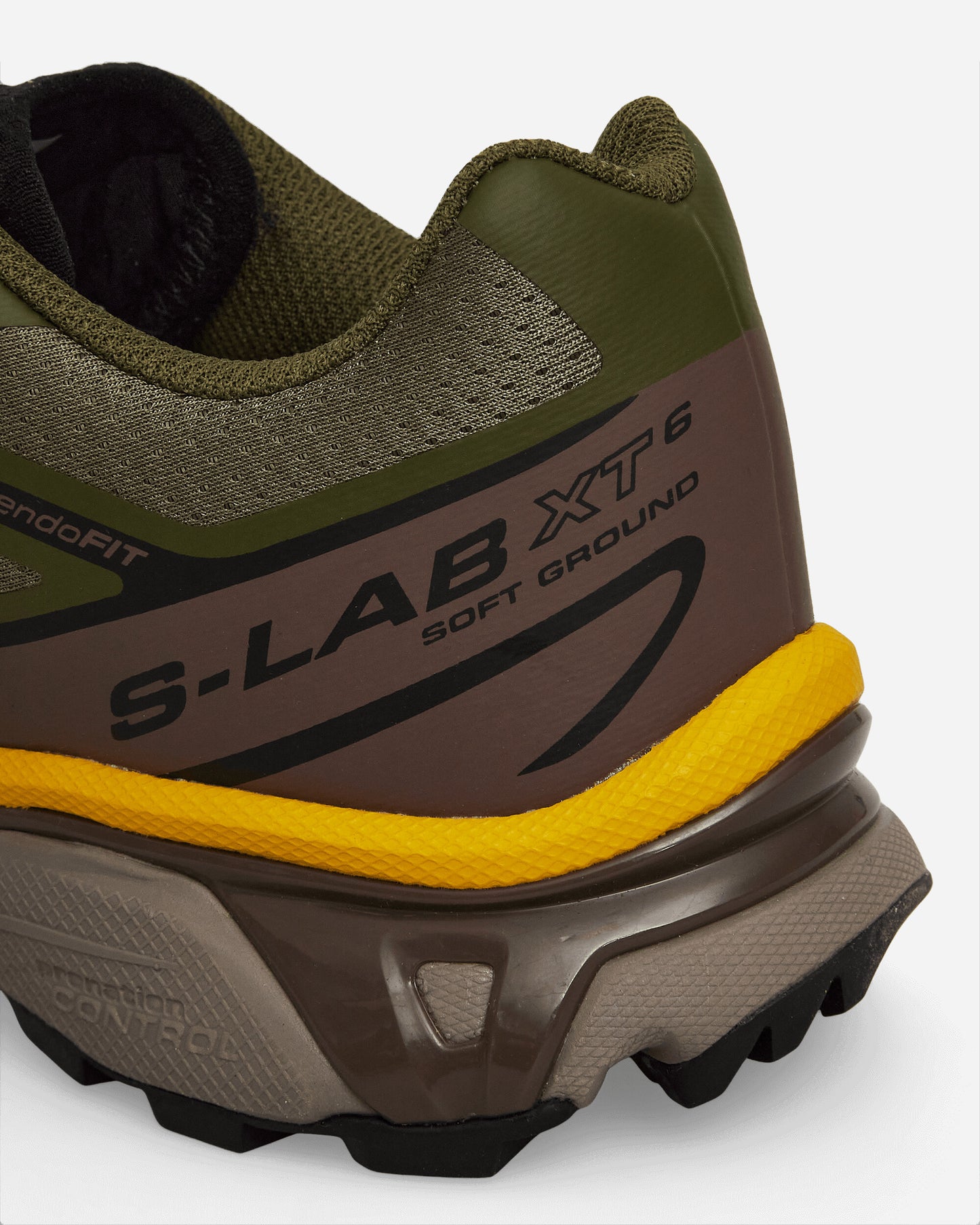 Salomon Xt-6 Olive Night/Black/Sulphur Sneakers Low L47582800