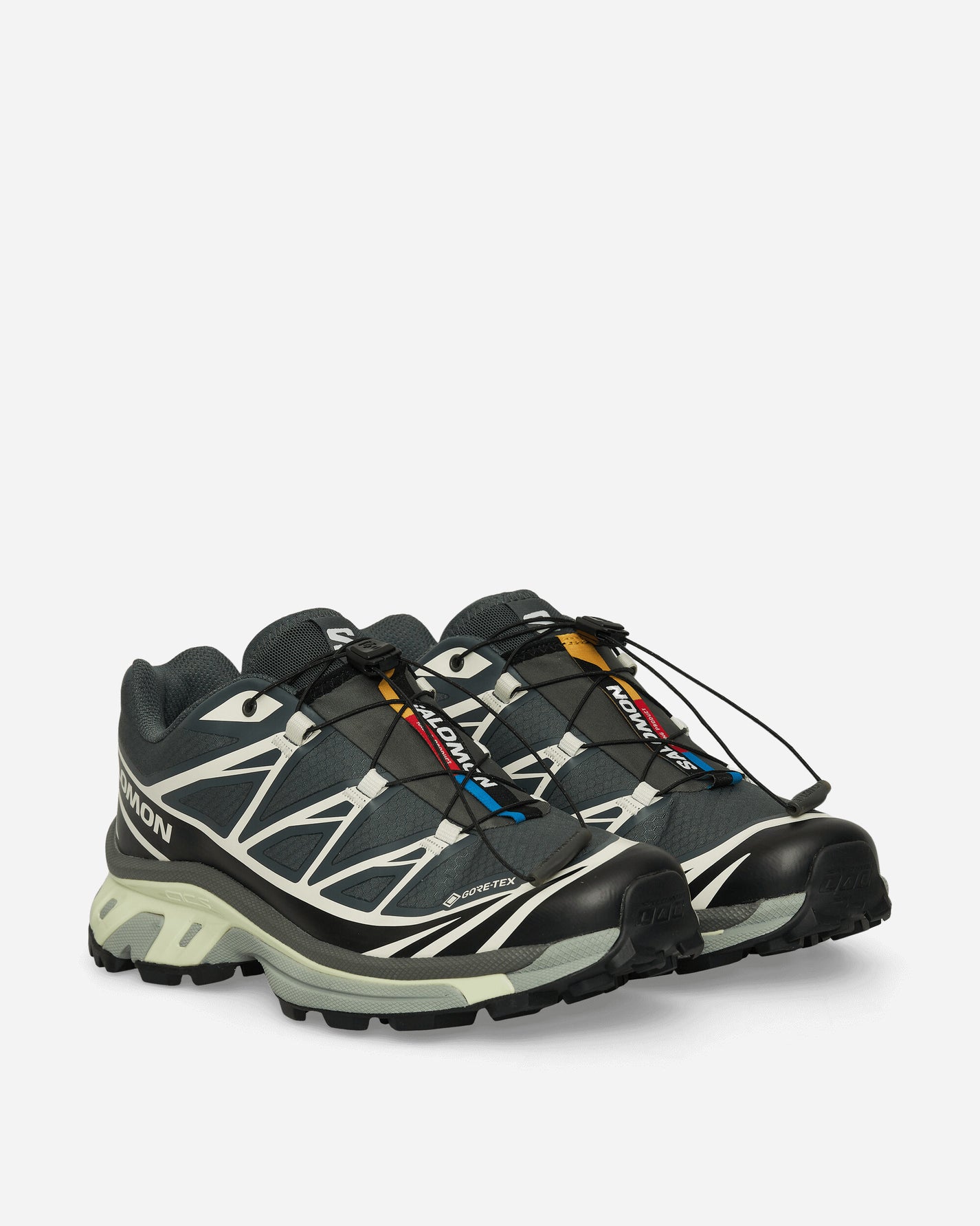 Salomon Xt-6 Gtx Urban/Black/Lime Cream Sneakers Low L47581300