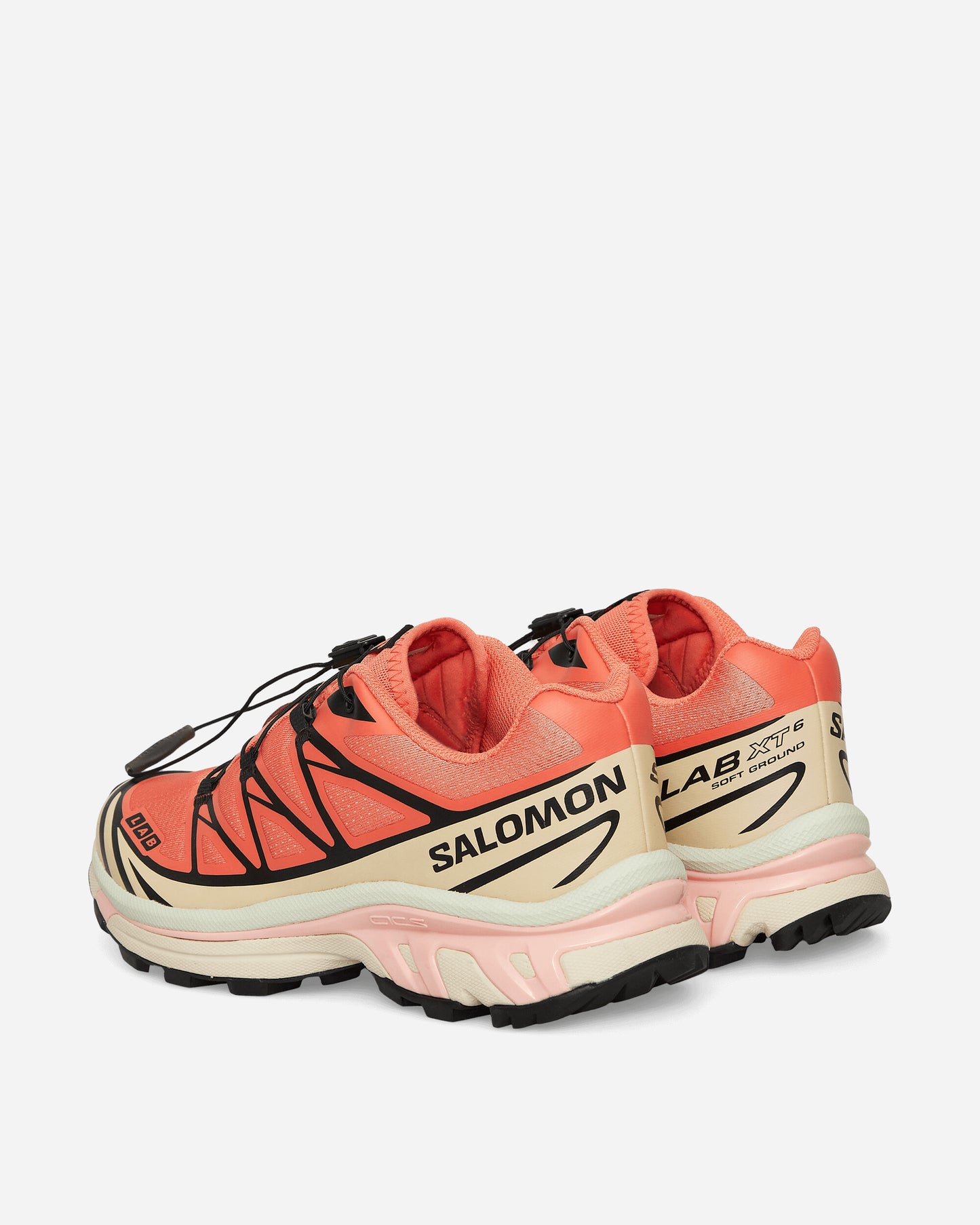 Salomon Xt-6 Living Coral/Black/Cement Sneakers Low L47445000