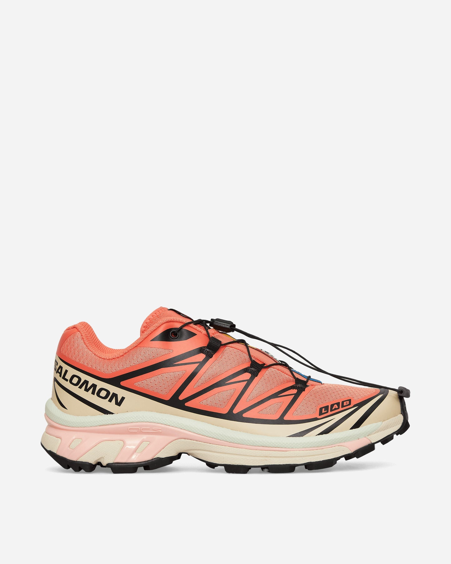 Salomon Xt-6 Living Coral/Black/Cement Sneakers Low L47445000