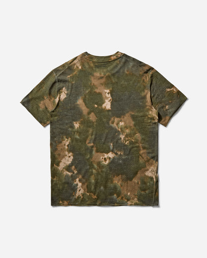 Satisfy Cloudmerino T‑Shirt Batik military olive T-Shirts Shortsleeve 11047 BMO