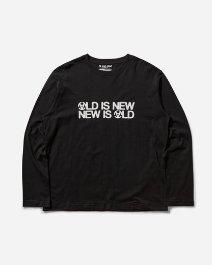 Slam Jam T-Shirt Grailed Black T-Shirts Longsleeve BBMW020FA01 BLK0001