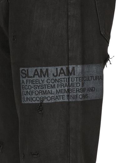 Slam Jam SLAM JAM X LEVI'S 501 CUSTOM PANT Black Pants Pant Denim BBM0001DE01 BLK