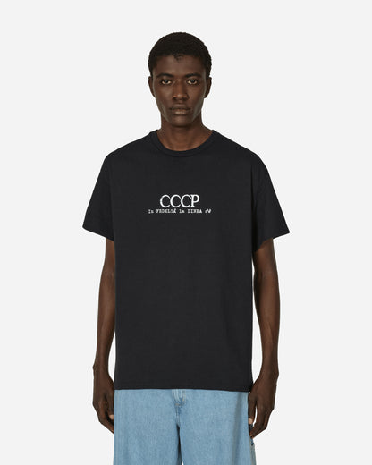 Slam Jam Cccp 2024 Tour T-Shirt Black T-Shirts Shortsleeve SFCCCPTOURT 2