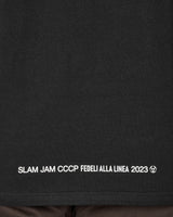 Slam Jam Fedeli Alla Linea 1984-2024 Tee Black T-Shirts Shortsleeve BBMW034JY29 BLK0001