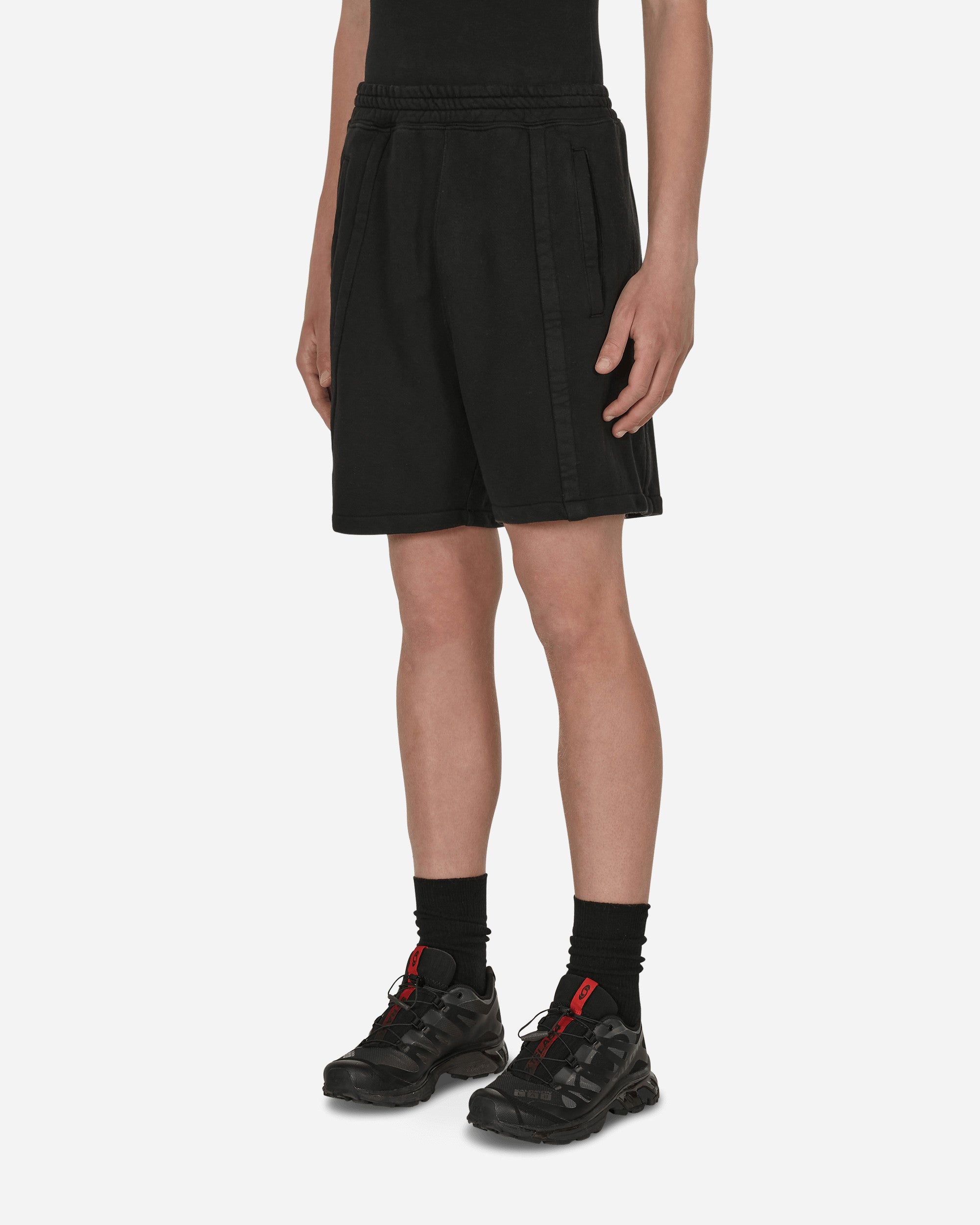 Slam Jam Panel Boxi Short Black Shorts Sweatshorts SBM0007JY07 BLK0001