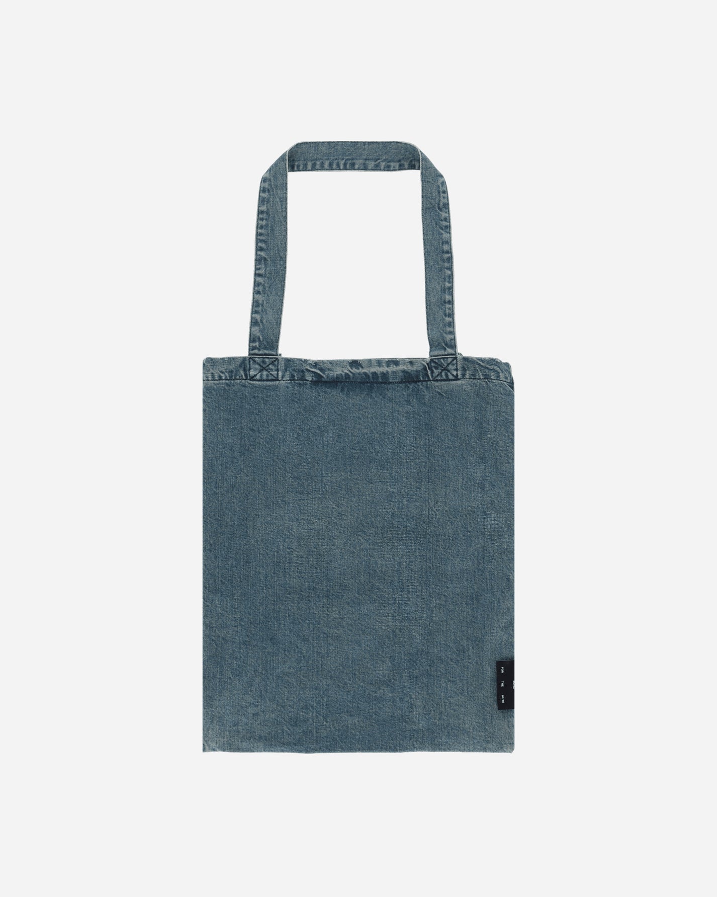 Song for the Mute Flap Pocket Tote Bag Blue Bags and Backpacks Tote Bags 241-BAG006 WDNMBLU