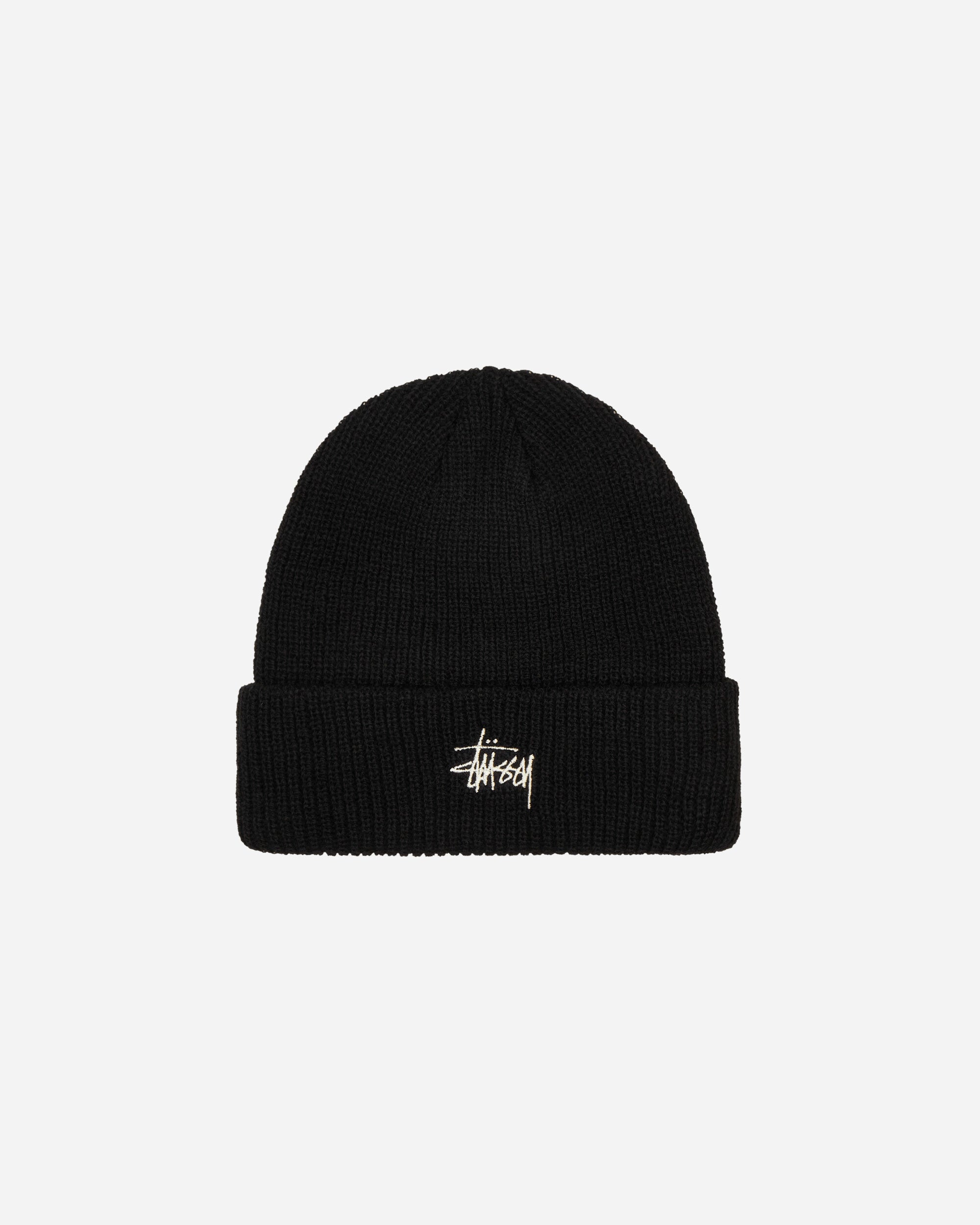 Stüssy Basic Cuff Beanie Black Hats Beanies 1321019 0001