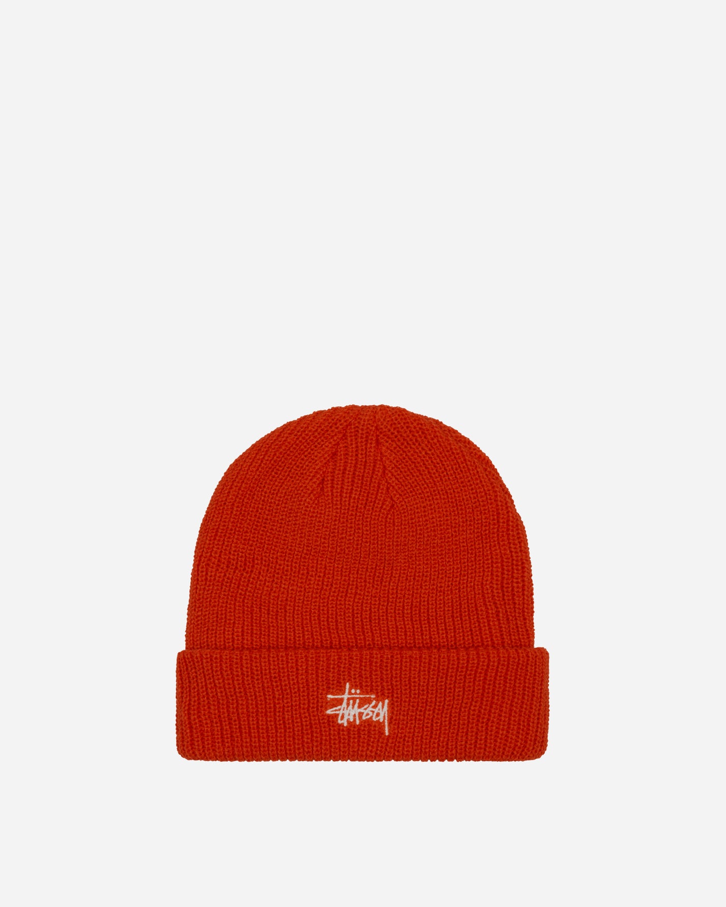 Stüssy Basic Cuff Beanie Habanero Hats Beanies 1321019 HABA