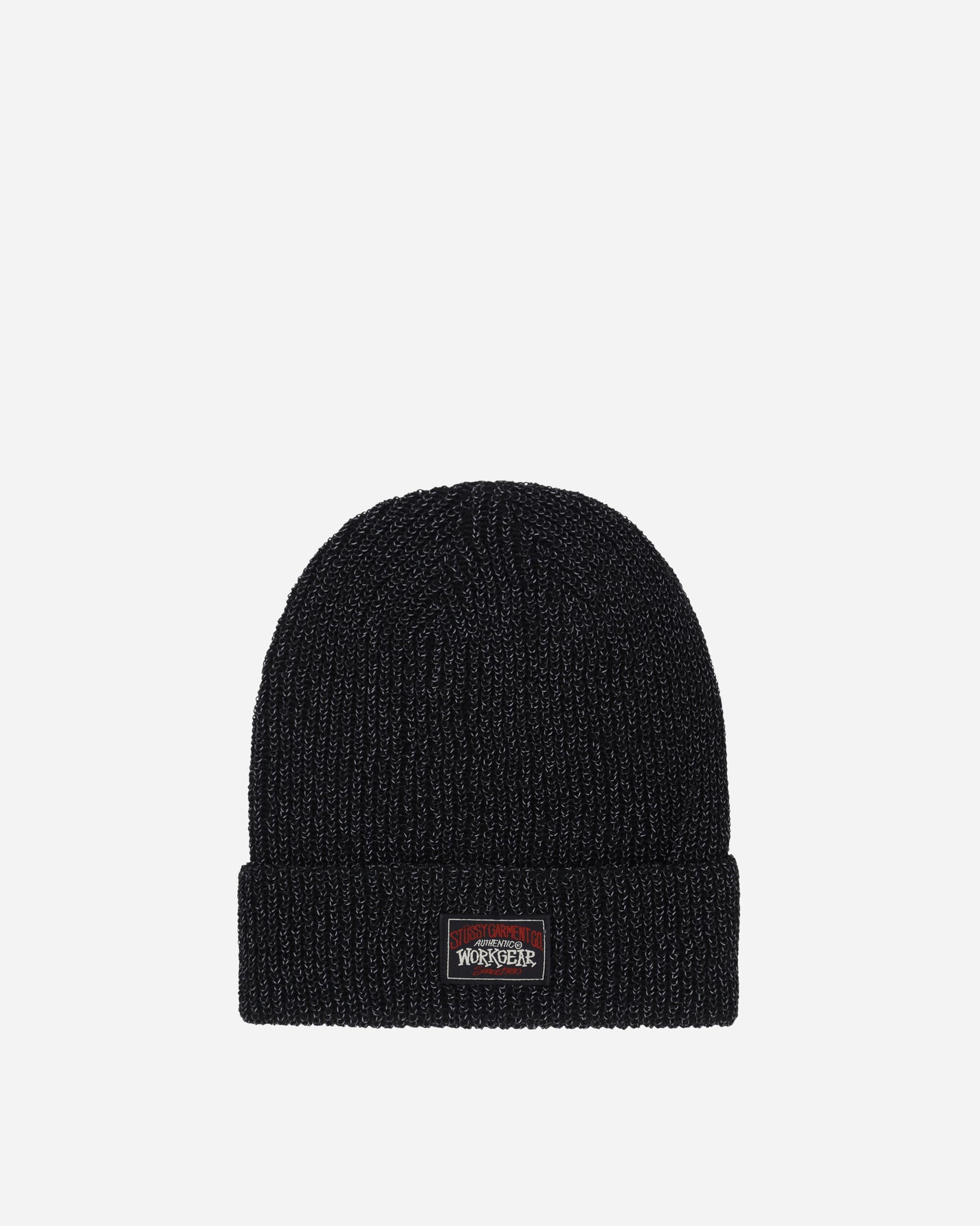 Stüssy Cuff Beanie Reflective Black Hats Beanies 1321223SJ 0001