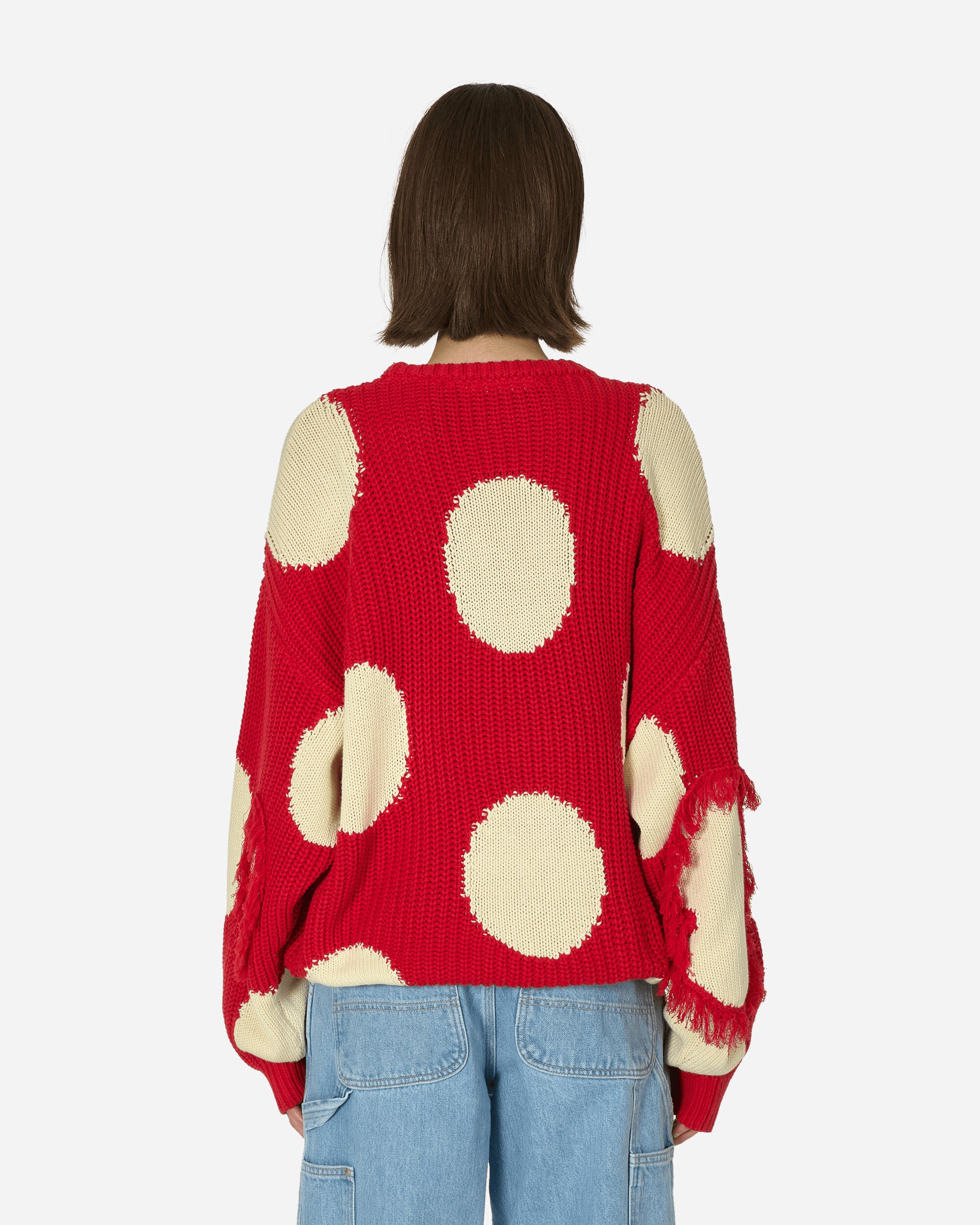 Stingwater Mashroom Knit Sweater Red Knitwears Sweaters MASHROOMKNIT RED