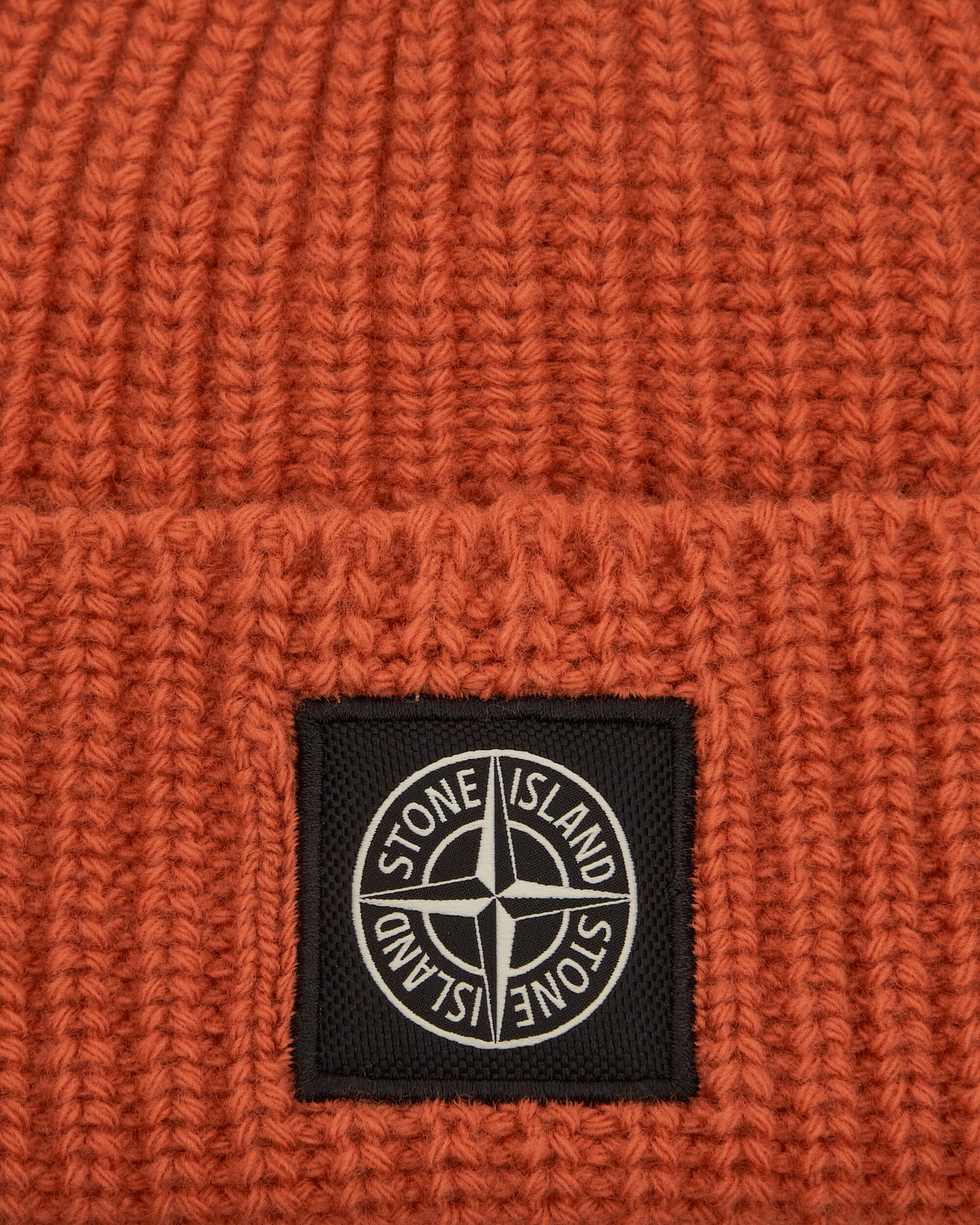 Stone Island Wool Beanie Orange Hats Beanies 8115N10B5 V0032