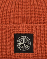 Stone Island Wool Beanie Orange Hats Beanies 8115N10B5 V0032