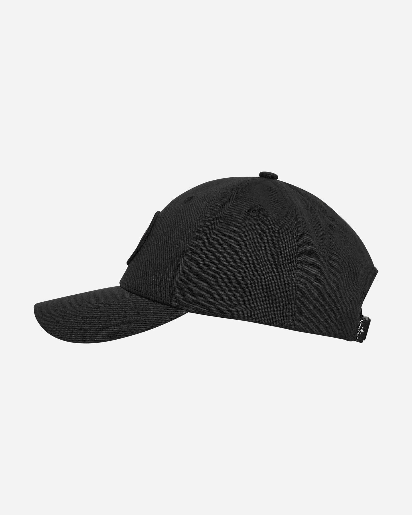 Stone Island Logo Hat Black Hats Caps 811599661 A0029