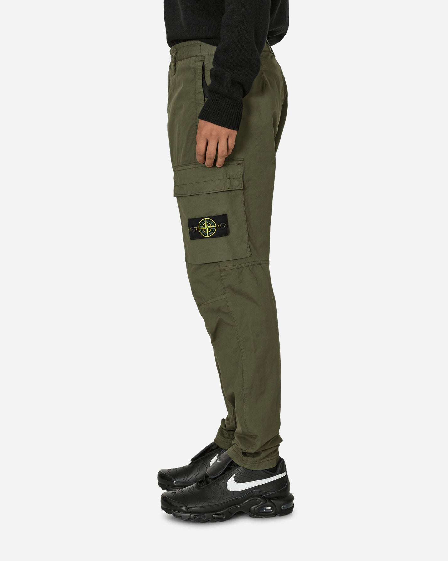 Stone Island Regular Tapered Cargo Pants Musk Pants Cargo 811530410 V0059