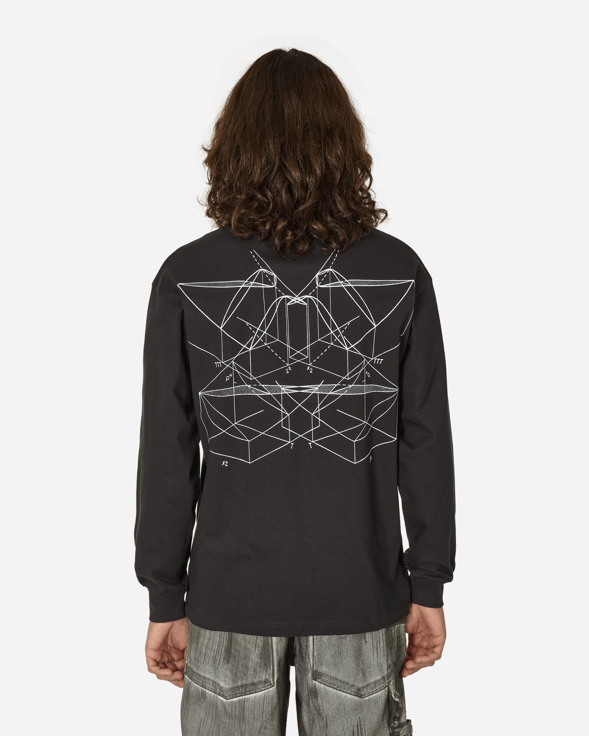 The Trilogy Tapes Ttt Graph Longsleeve Black T-Shirts Longsleeve TTT11LS004 004