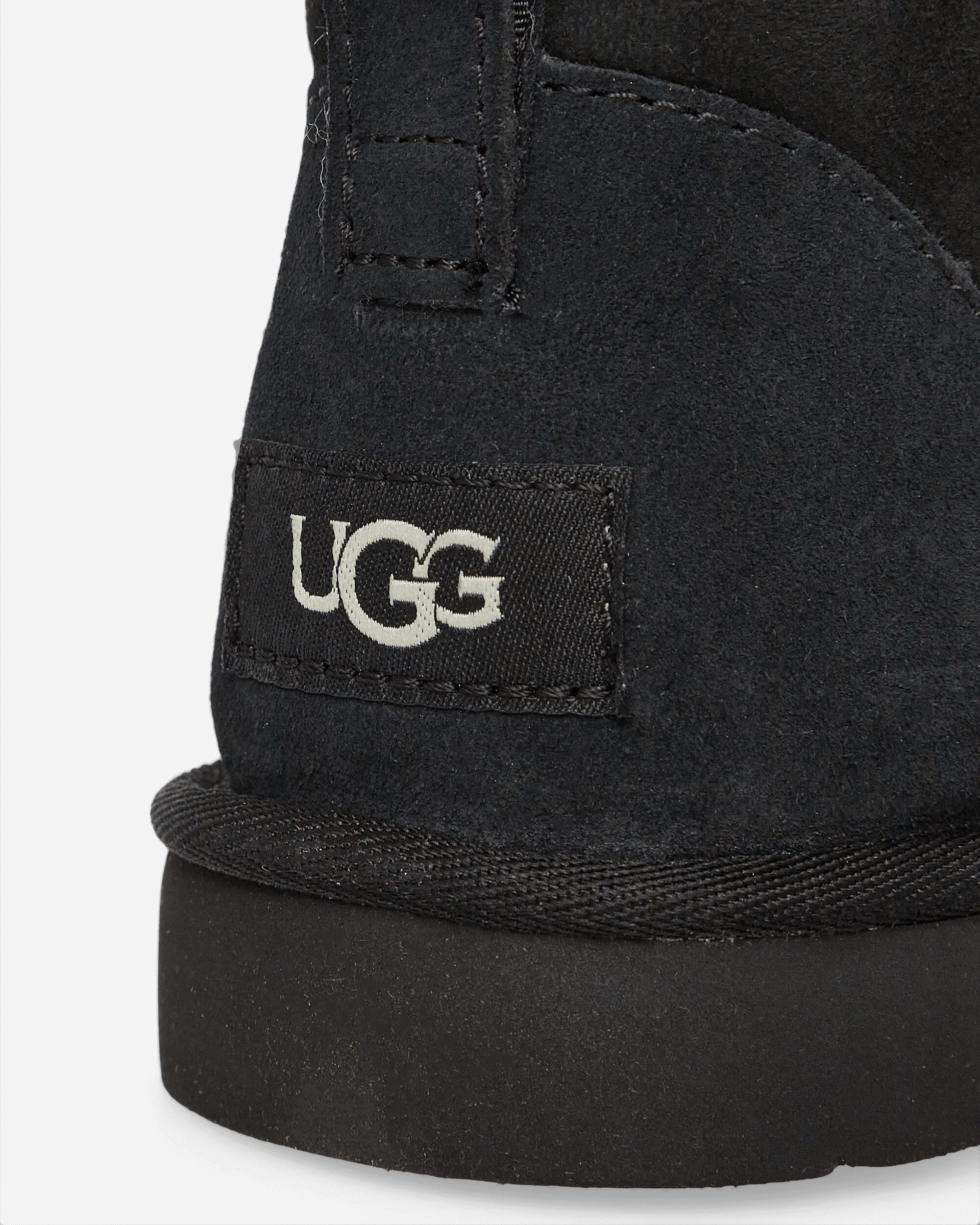 UGG M Classic Ultra Mini Black Boots Mid Boot 1137391 BLK