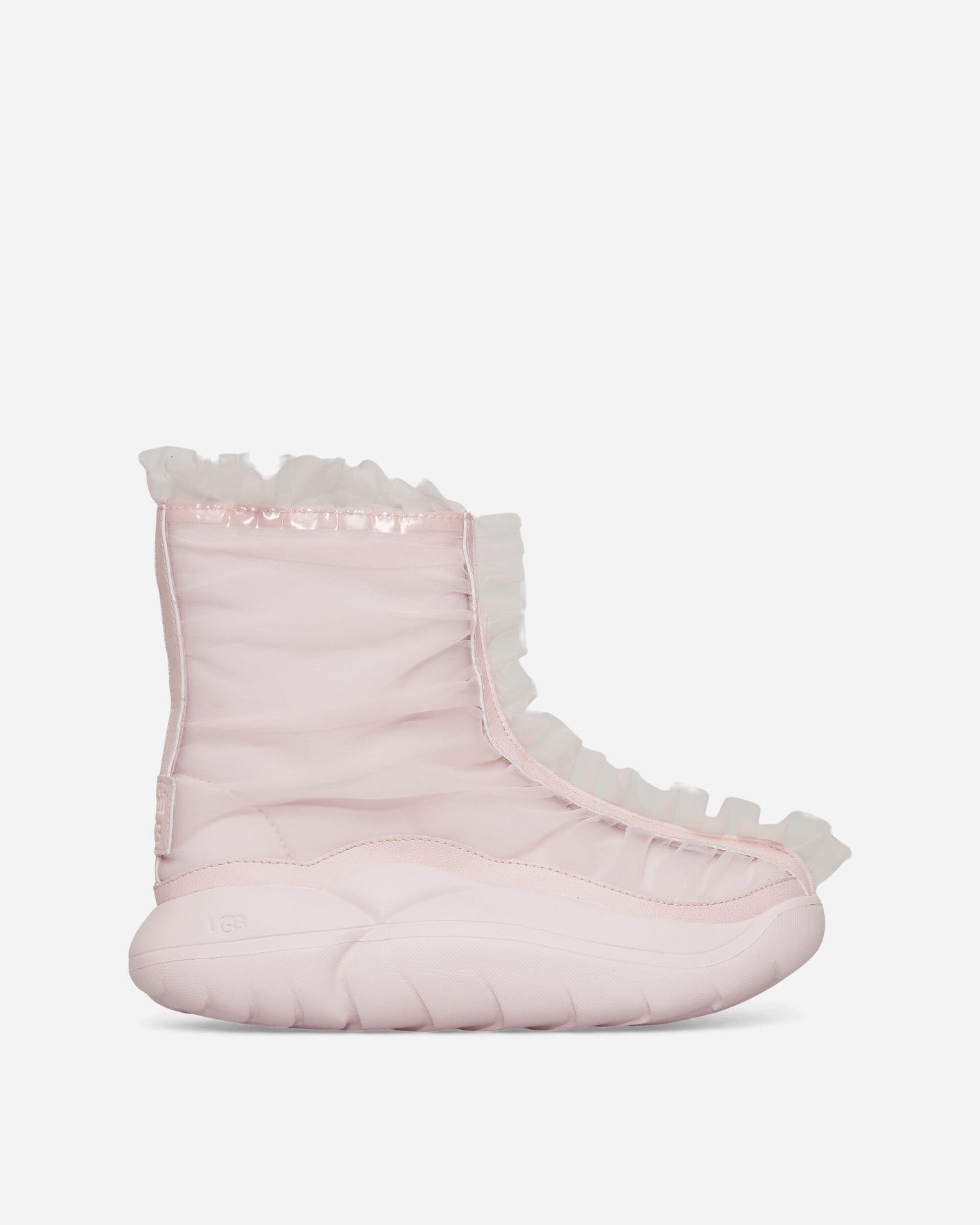 UGG Ugg Cs Ruffle Boot Short Seashell Pink Boots Mid Boot 1170290 SLPN