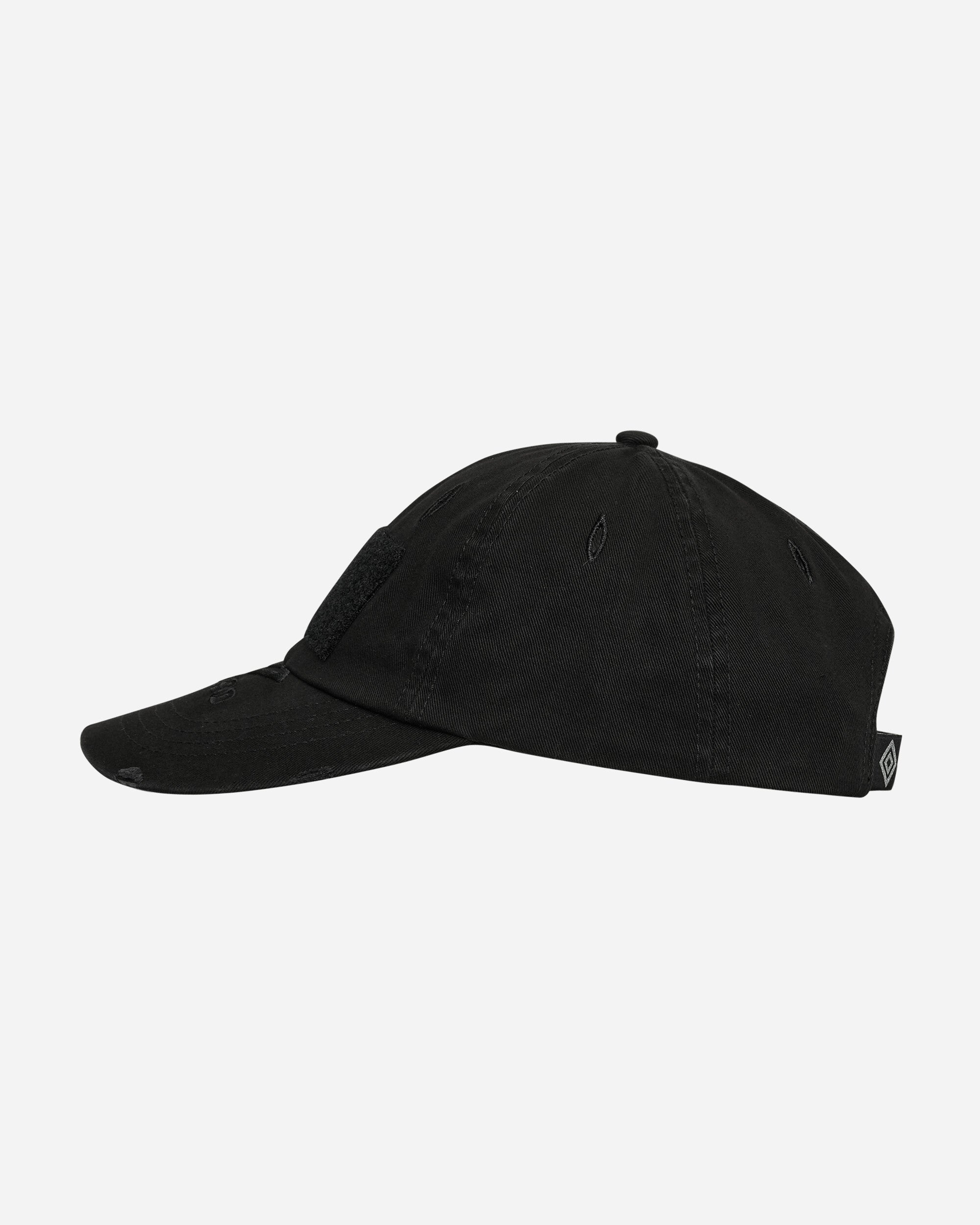 Umbro Tactical Cap Washed Black Hats Caps UBMW222FA11 BLK0020